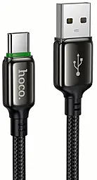 Кабель Hoco X127 Exceed USB-A - Type-C 36w 3a 1м cable Black - фото Кабель Hoco X127 Exceed USB-A - Type-C 36w 3a 1м cable Black