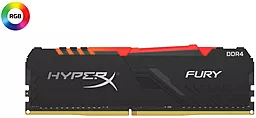 Оперативна пам'ять Kingston 16GB DDR4 3200MHz HyperX Fury RGB (HX432C16FB3A/16)