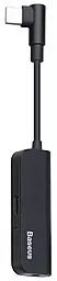 Аудіо-перехідник Baseus USB Type-C - Sound AUX 3.5мм + USB Type-C Port Black (CALT53-01) - фото Аудіо-перехідник Baseus USB Type-C - Sound AUX 3.5мм + USB Type-C Port Black (CALT53-01)