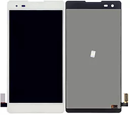 Дисплей LG X Style (K200) з тачскріном, оригінал, White