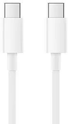 Кабель Xiaomi USB Type-C - Type-C 18w 3a 1.5м PD cable White (SJX12ZM) - фото Кабель Xiaomi USB Type-C - Type-C 18w 3a 1.5м PD cable White (SJX12ZM)