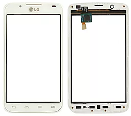 Сенсор (тачскрин) LG Optimus L7 2 P715 with frame White