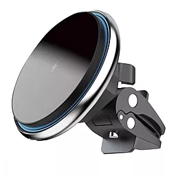 Держатель с беспроводной зарядкой Proove Magic Circle 15W Silver (WHMC15020006) - фото Держатель с беспроводной зарядкой Proove Magic Circle 15W Silver (WHMC15020006)