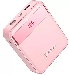 Повербанк Yoobao M4 Pro 10000 mAh Pink - фото Повербанк Yoobao M4 Pro 10000 mAh Pink
