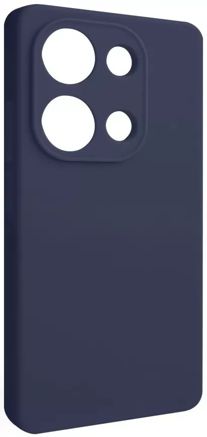 Чохол Silicone Case Full Camera для Xiaomi Redmi Note 13 Pro 4G (no logo) Dark Blue - фото 1