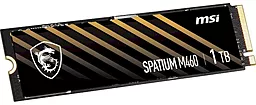 Накопичувач SSD MSI Spatium M460 1TB M.2 NVMe (S78-440L930-P83) - фото Накопичувач SSD MSI Spatium M460 1TB M.2 NVMe (S78-440L930-P83)