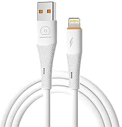 Кабель WUW X224 USB-A - Lightning 12w 2.4a 1м cable white - фото Кабель WUW X224 USB-A - Lightning 12w 2.4a 1м cable white