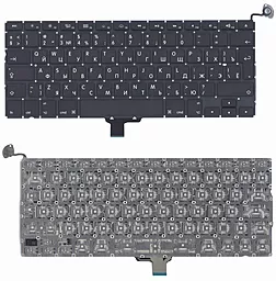 Клавиатура для ноутбука Apple MacBook 2011+ A1278 без рамки, вертикальный Enter Original  Black