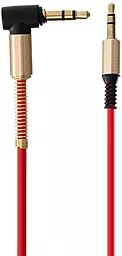 Аудио кабель EasyLife SP-255 AUX mini Jack 3.5mm M/M Cable 1 м красный