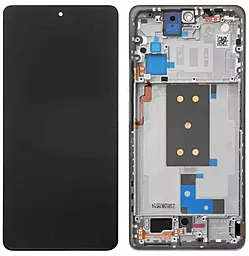Дисплей Xiaomi Poco F4 GT з тачскріном і рамкою, оригінал, Black