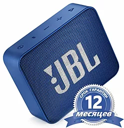 Колонки акустические JBL Go 2 Blue (JBLGO2BLU) - фото Колонки акустические JBL Go 2 Blue (JBLGO2BLU)