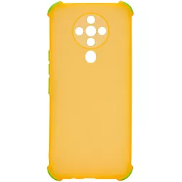 Чохол Epik Ease Glossy Buttons Full Camera для TECNO Spark 6 Оранжевий
