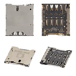 Конектор SIM-карти Alcatel One Touch 2005D / One Touch 6012 Idol Mini Sate / One Touch 6012D Idol Mini Dual / One Touch 6035R Idol S - фото Конектор SIM-карти Alcatel One Touch 2005D / One Touch 6012 Idol Mini Sate / One Touch 6012D Idol Mini Dual / One Touch 6035R Idol S