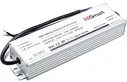 Блок живлення універсальний 24V 8.5A, роз'єм провід під пайку HiSmart - фото Блок живлення універсальний 24V 8.5A, роз'єм провід під пайку HiSmart