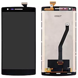 Дисплей OnePlus One (A0001) з тачскріном, оригінал, Black