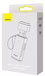 Кардридер Baseus Lite Series USB-A to SD/TF WKQX060013 - миниатюра 9