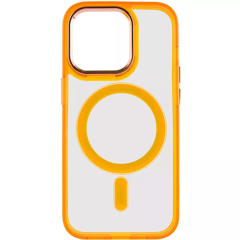 Чехол Epik Iris with MagSafe для Apple iPhone 14 Pro Orange - фото 1