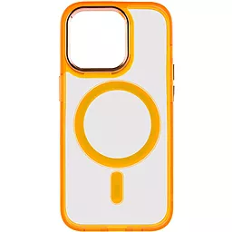 {"ru": "Чехол", "uk": "Чохол"} Epik Iris with MagSafe для Apple iPhone 14 Pro Orange