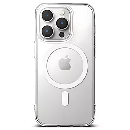 Чехол Space Case with MagSafe для Apple iPhone 15 Pro Clear - фото Чехол Space Case with MagSafe для Apple iPhone 15 Pro Clear