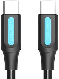 Кабель USB PD Vention 60w 3a 0.5m USB Type-C - Type-C cable black (COSBD)