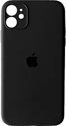 Чехол Silicone Case Full Camera для Apple iPhone 12 Mini Black