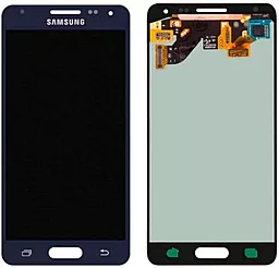 Дисплей Samsung Galaxy Alpha G850 з тачскріном, оригінал, Black