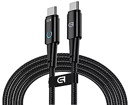 Кабель ArmorStandart USB Type-C - Type-C 60w 3a 1.2м PD cable Black (ARM75869) - фото Кабель ArmorStandart USB Type-C - Type-C 60w 3a 1.2м PD cable Black (ARM75869)