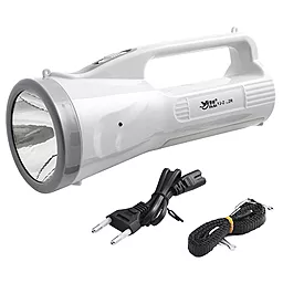 Фонарик аккумуляторный Yajia YJ-2822W 1W+22LED - фото Фонарик аккумуляторный Yajia YJ-2822W 1W+22LED