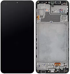 Дисплей Samsung Galaxy M32 M325 с тачскрином и рамкой, (TFT), Black