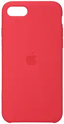 {"ru": "Чехол", "uk": "Чохол"} Silicone Case для Apple iPhone 7, iPhone 8 Red Raspberry
