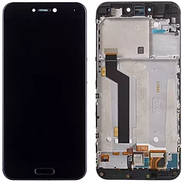 Дисплей Xiaomi Mi5C с тачскрином и рамкой, оригинал, Black - фото Дисплей Xiaomi Mi5C с тачскрином и рамкой, оригинал, Black