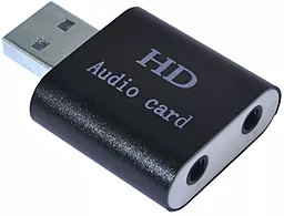 Внешняя звуковая карта Dynamode USB 8 (7.1) каналов 3D Aluminium Black (USB-SOUND7-ALU)