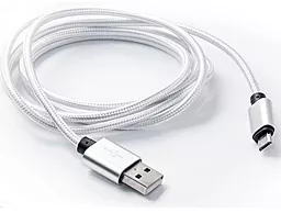 Кабель Dengos USB-A - micro USB 12w 2.4a 1.5м cable White (NTK-M-DL-White) - фото Кабель Dengos USB-A - micro USB 12w 2.4a 1.5м cable White (NTK-M-DL-White)