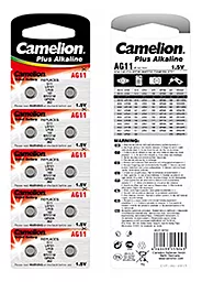 Батарейки Camelion AG11 / LR721 / 362 / LR58 10шт - миниатюра 3