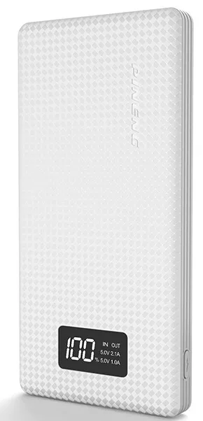 Повербанк Pineng PN-963W 10000mAh White - фото 1