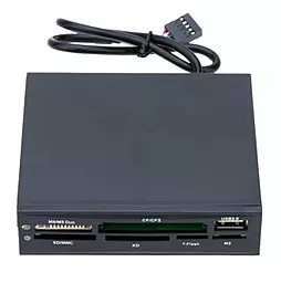 Картридер Atcom All-In-One внутренний USB 2.0 + USB 2.0 port (AT11953) - фото Картридер Atcom All-In-One внутренний USB 2.0 + USB 2.0 port (AT11953)