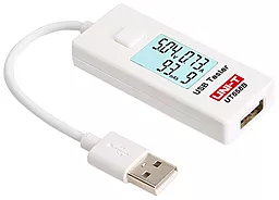 USB тестер UNI-T UT658B (ток, емкость, напряжение) c кабелем