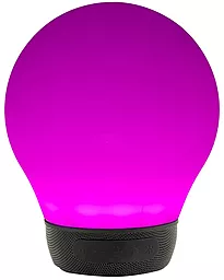 Колонки акустические Divoom AuraBulb Black - фото Колонки акустические Divoom AuraBulb Black