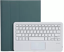 Чохол для планшету BeCover TouchPad з бездротовою клавіатурою для Apple iPad Air 11" M2 2024 Dark Green (712597) - фото Чохол для планшету BeCover TouchPad з бездротовою клавіатурою для Apple iPad Air 11" M2 2024 Dark Green (712597)