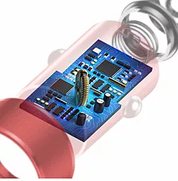 Автомобильное зарядное устройство с быстрой зарядкой Baseus Type-C PD + USB QC3.0 2USB 36W Red (CAXLD-A09) - миниатюра 4