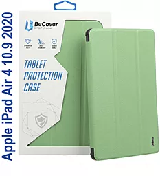 Чехол для планшета BeCover Magnetic для Apple iPad Air 4 10.9 2020/2021 Green (706846) - фото Чехол для планшета BeCover Magnetic для Apple iPad Air 4 10.9 2020/2021 Green (706846)