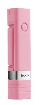Моноподи, селфі-палки для селфі Hoco K4 Beauty Wireless Pink - фото 2