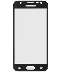 Корпусное стекло дисплея Samsung Galaxy J3 2018 Black - фото Корпусное стекло дисплея Samsung Galaxy J3 2018 Black