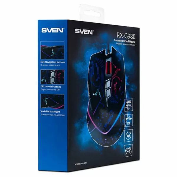 Компьютерная мышка Sven RX-G980 - фото 6