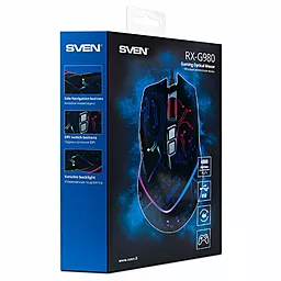 Компьютерная мышка Sven RX-G980 - миниатюра 6 Компьютерная мышка Sven RX-G980 - миниатюра 6