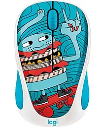 Компьютерная мышка Logitech M238 (910-005052) Skateburger - фото Компьютерная мышка Logitech M238 (910-005052) Skateburger