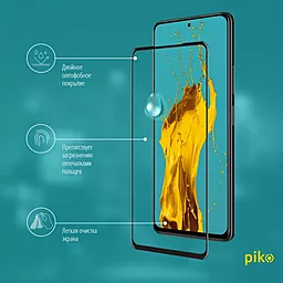 Защитное стекло Piko Full Glue Xiaomi Redmi Note 10 Pro Black (1283126511233) - миниатюра 4