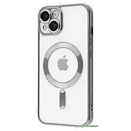 Чохол 1TOUCH Metal Matte Case with MagSafe для Apple iPhone 14 Silver
