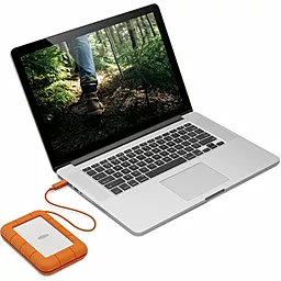Внешний жесткий диск LaCie Thunderbolt/USB-C 5TB (STFS5000800) Orange - миниатюра 6