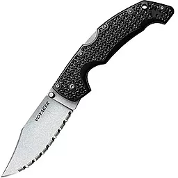 Ніж Cold Steel Voyager Large Clip Point Serrated (29TLCCS)